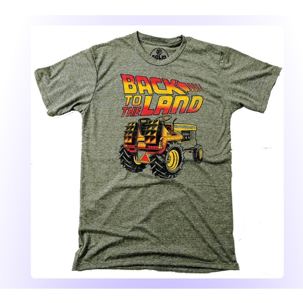 Solid Threads T-Shirt - “Back to the Land”
